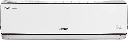 Voltas 1.4 Ton 5 Star Inverter Adjustable Split AC (Copper, 2021 175V ADJ, White)
